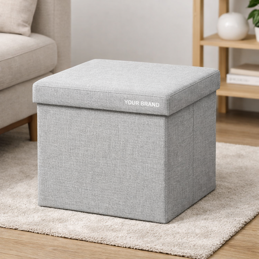 Multi-Purpose Foldable Storage Stool white label idea