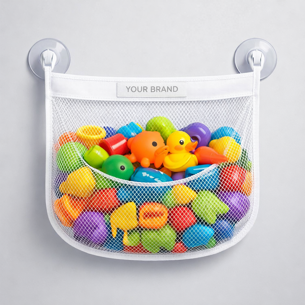 Children’s Bath Toy Organizer Net white label idea