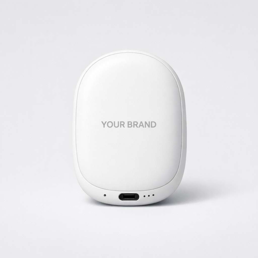 USB Rechargeable Hand Warmer white label idea