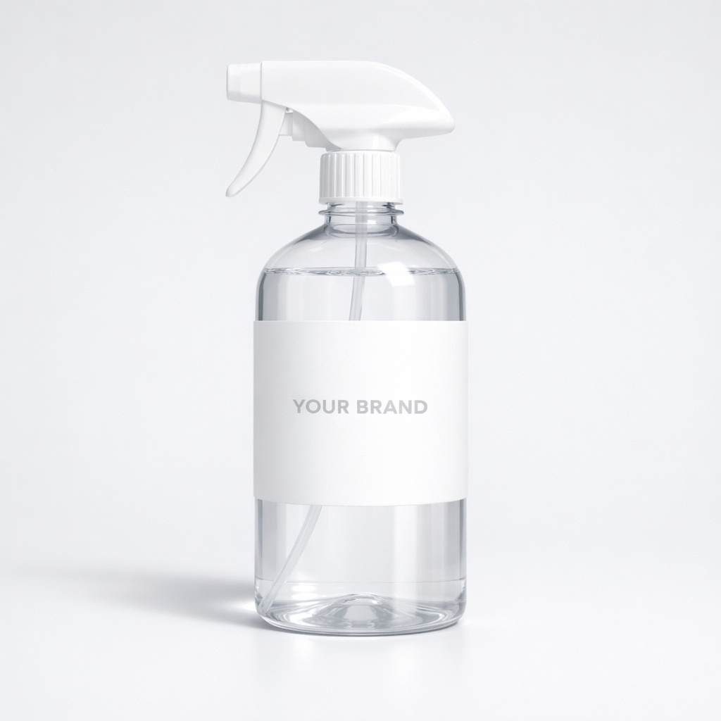 Multipurpose Plastic Spray Bottle 500ml white label idea