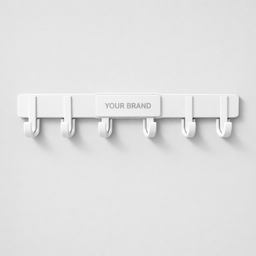 Plastic Multi-Hook Wall Hanger white label idea