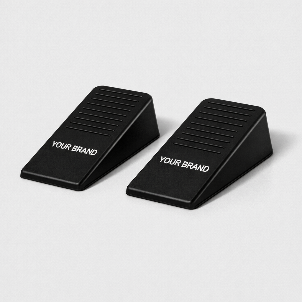 Anti-Skid Door Stopper Wedge (2-Pack) white label idea