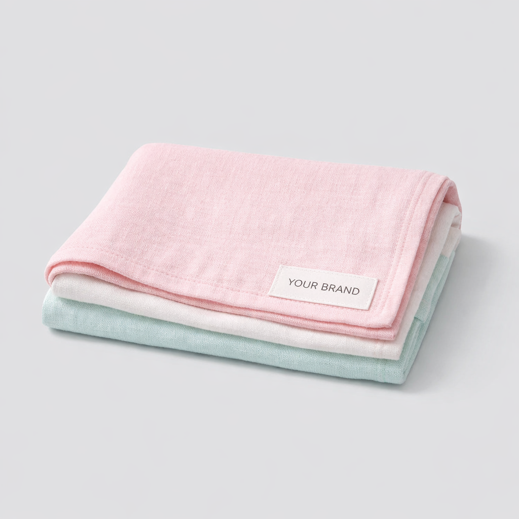 Soft Baby Swaddle Blanket white label idea