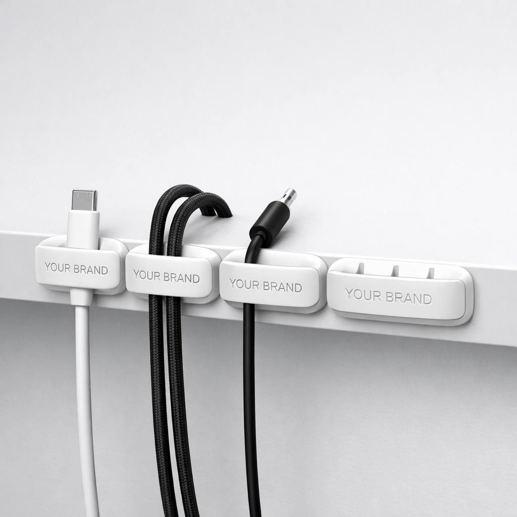 Self-Adhesive Wall Cable Organizer white label idea