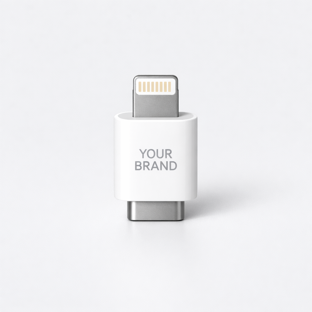 USB-C to Lightning Adapter white label idea