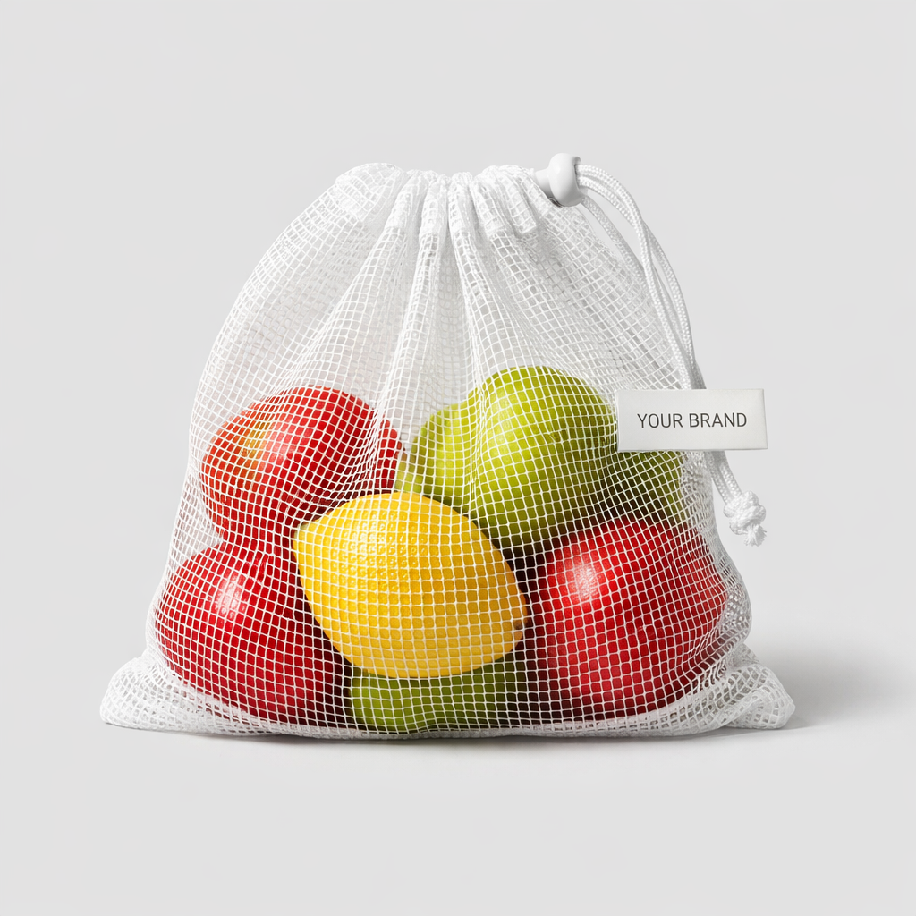 Reusable Mesh Produce Bags white label idea