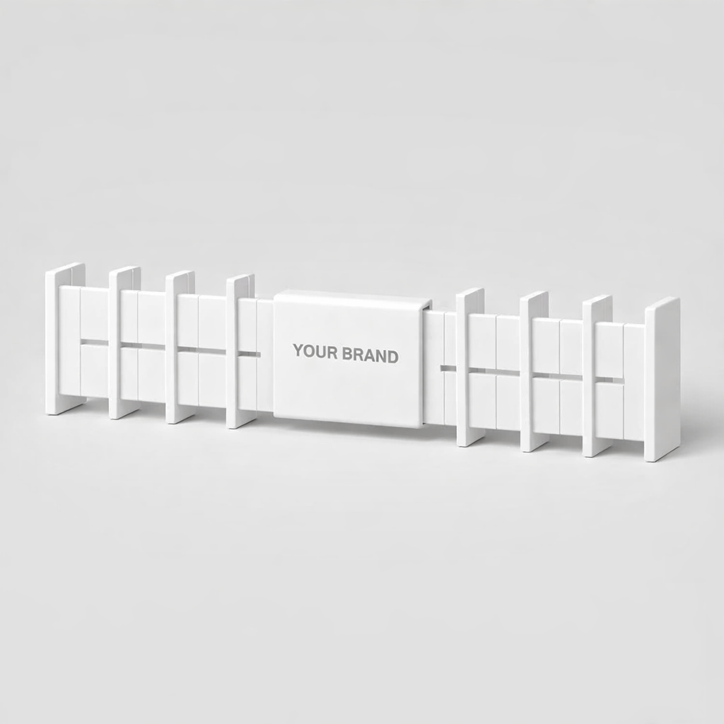 Adjustable Drawer Divider Insert white label idea