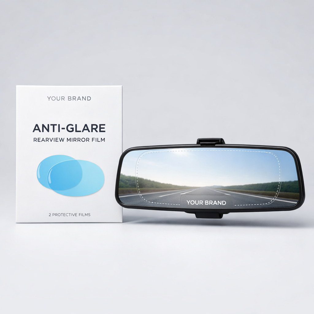 Anti-Glare Car Rearview Mirror Film white label idea