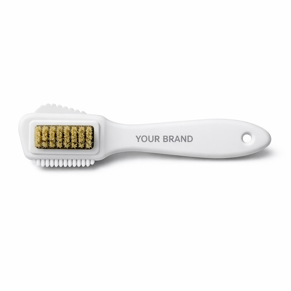Dual-Sided Shoe Cleaning Brush white label idea