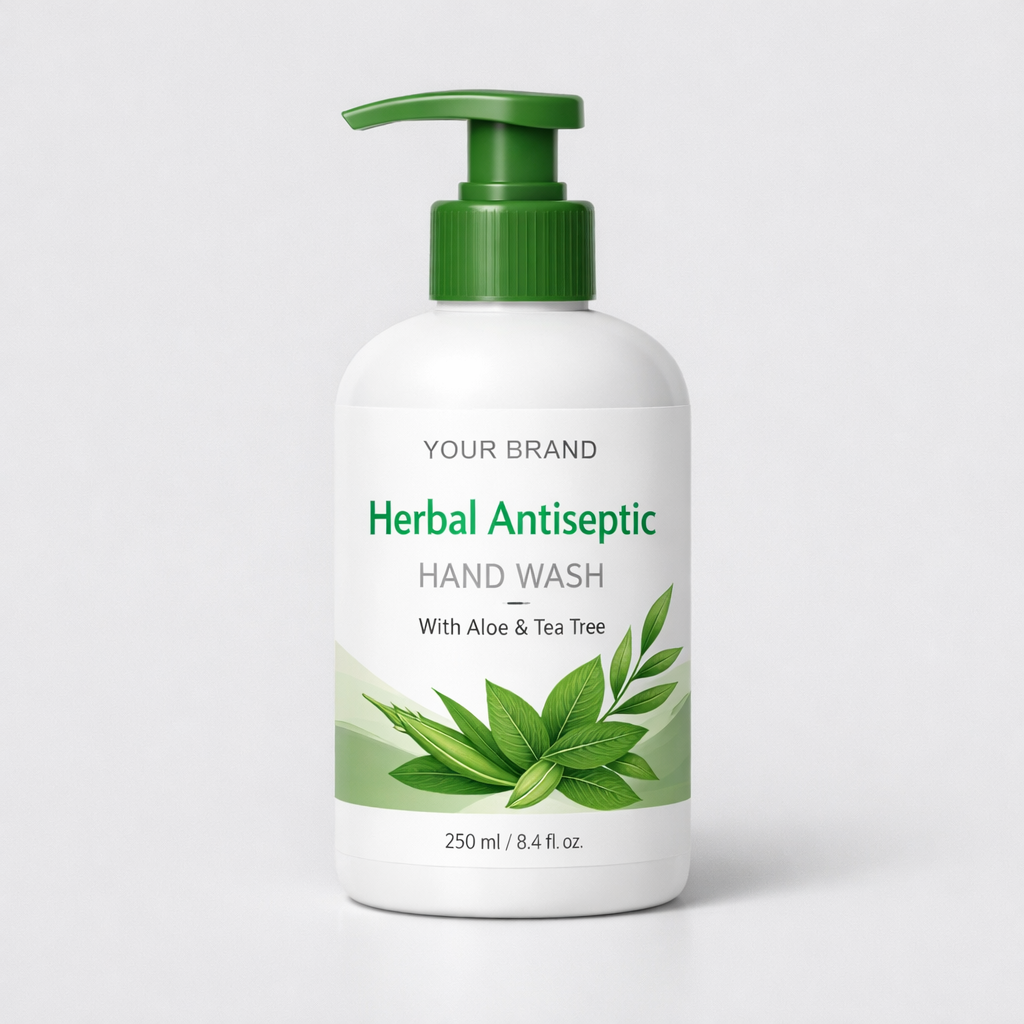 Herbal Antiseptic Hand Wash white label idea