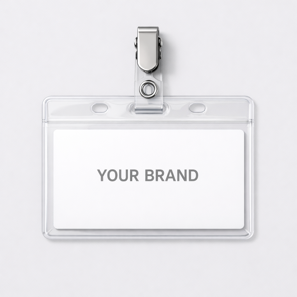 Quick-Clip ID Badge Holder white label idea