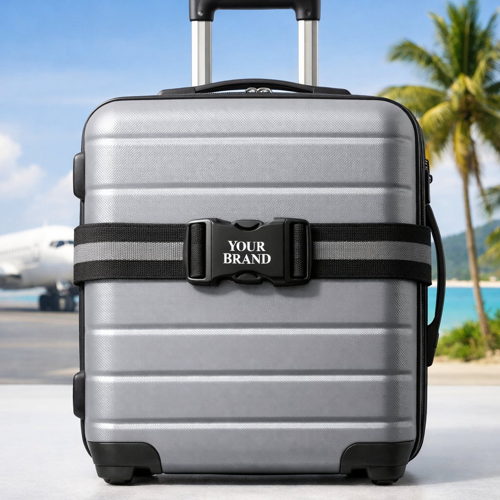 Adjustable Elastic Luggage Strap white label idea