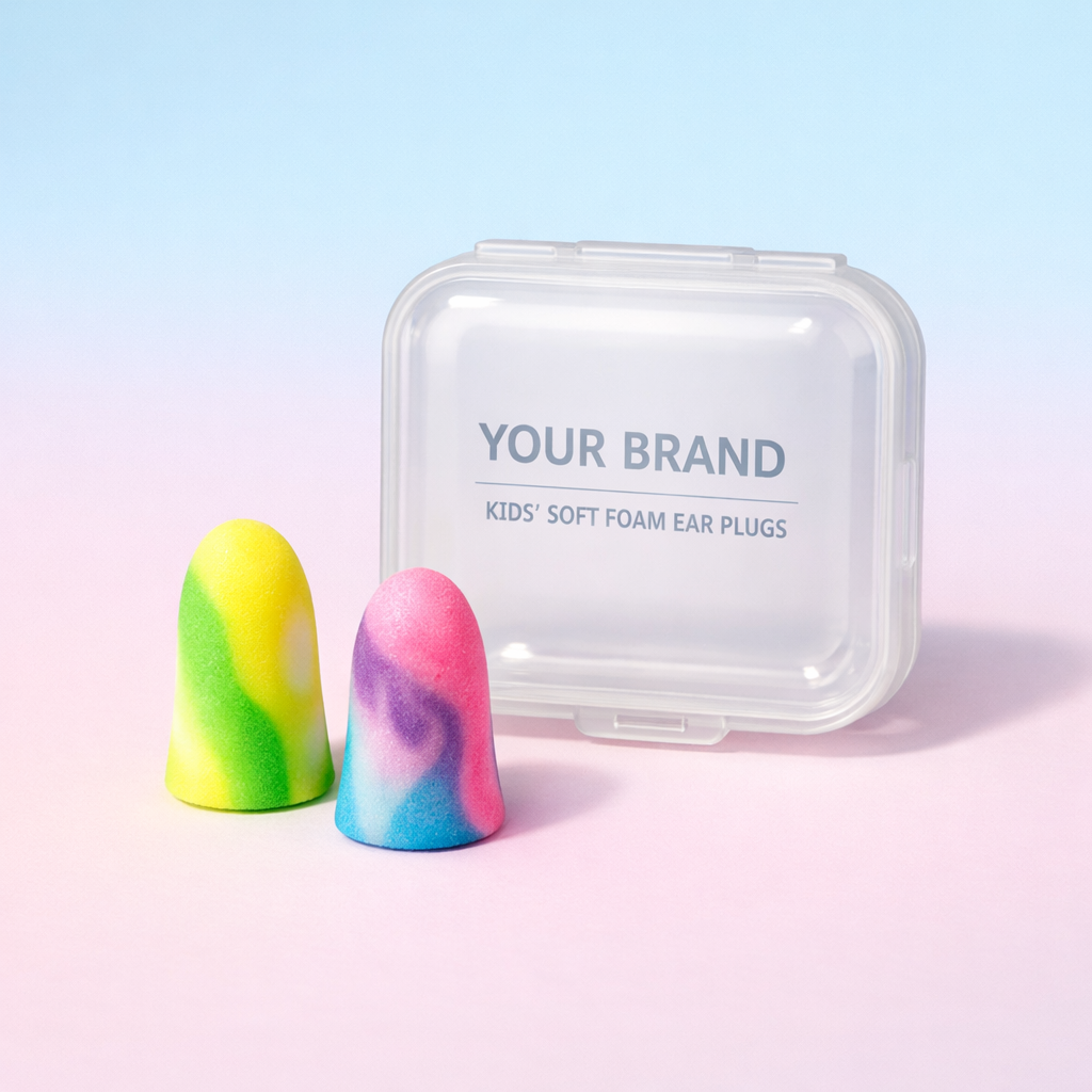 Children’s Soft Foam Ear Plugs white label idea