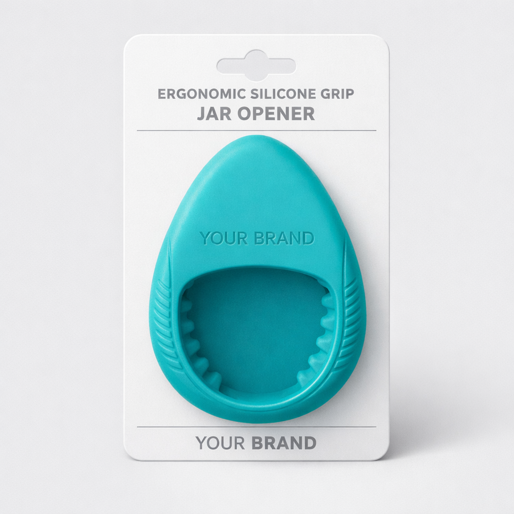 Ergonomic Silicone Grip Jar Opener white label idea