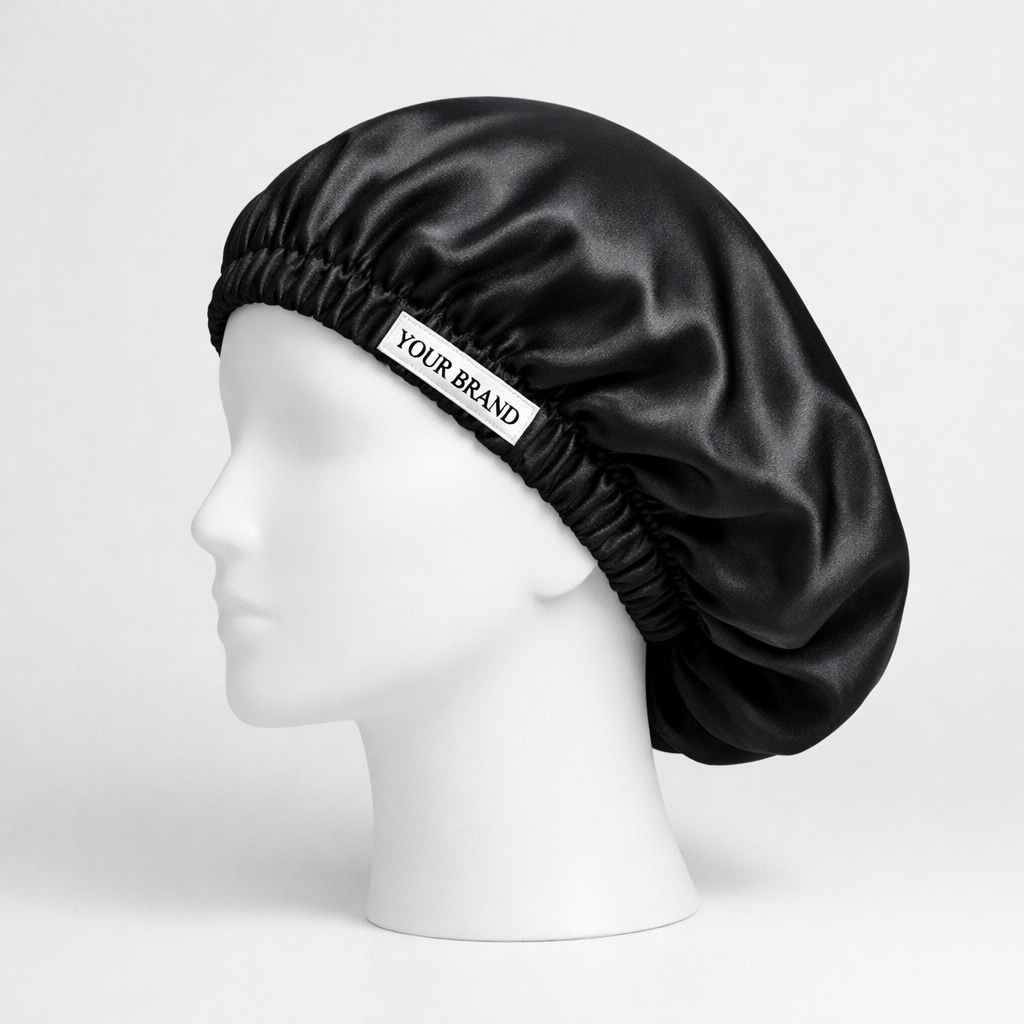 Unisex Soft Satin Sleep Cap white label idea