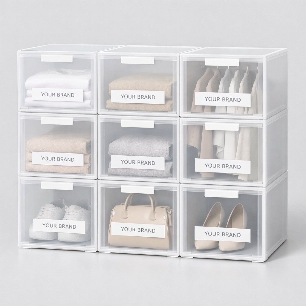 Stackable Modular Wardrobe Organizer white label idea