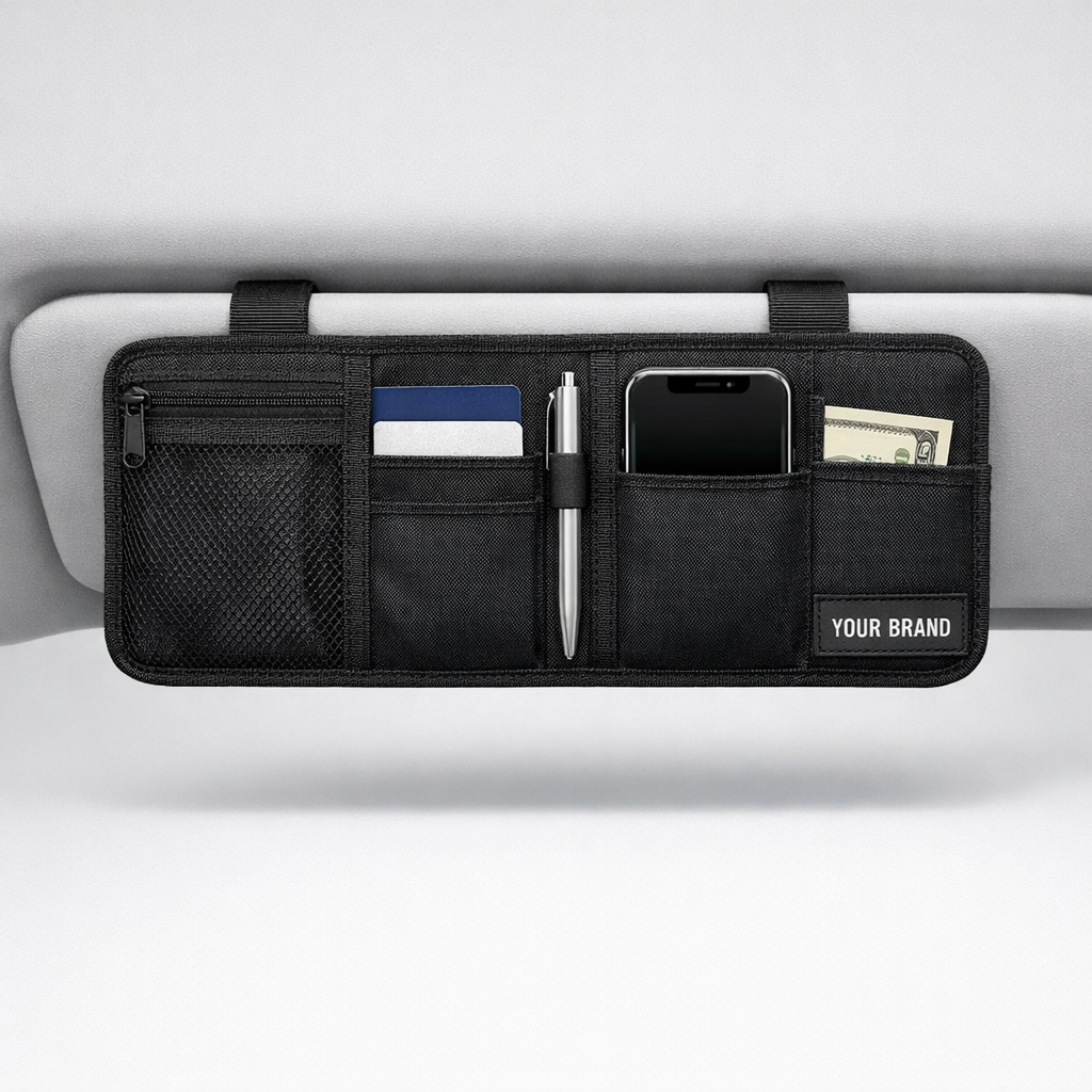Multipurpose Car Visor Organizer white label idea