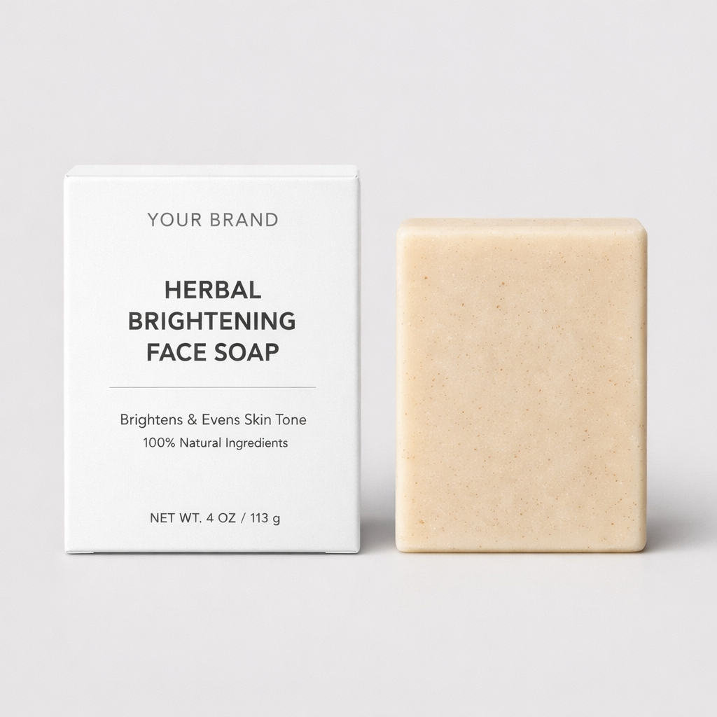 Herbal Brightening Face Soap white label idea