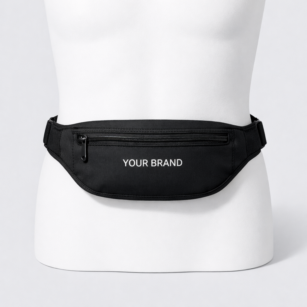 Sweat-Resistant Fitness Waist Pouch white label idea