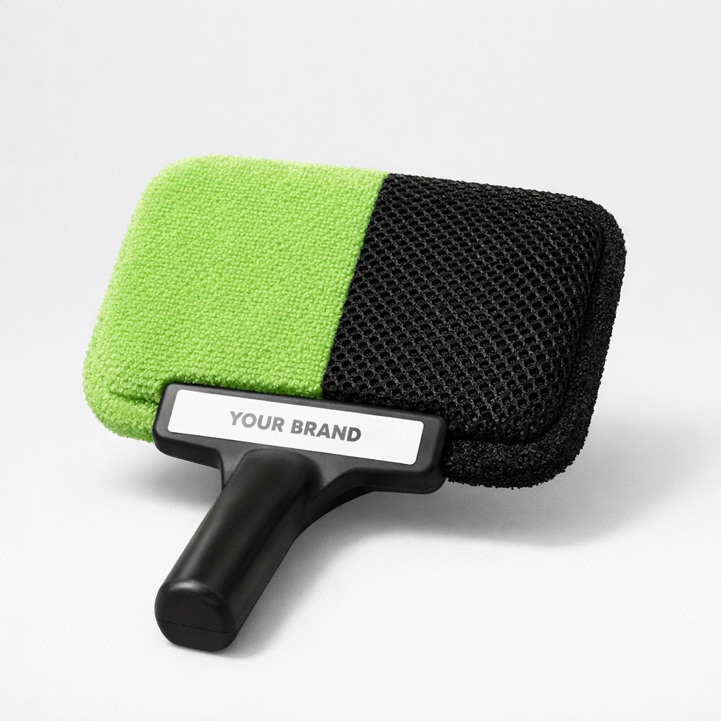 Car Windshield Cleaning Sponge Pad white label idea