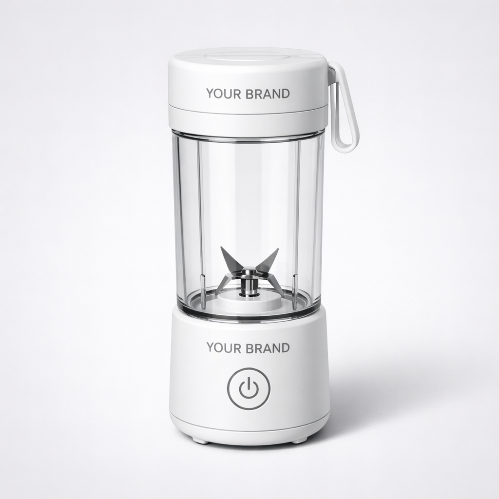 Portable USB Rechargeable Mini Blender white label idea