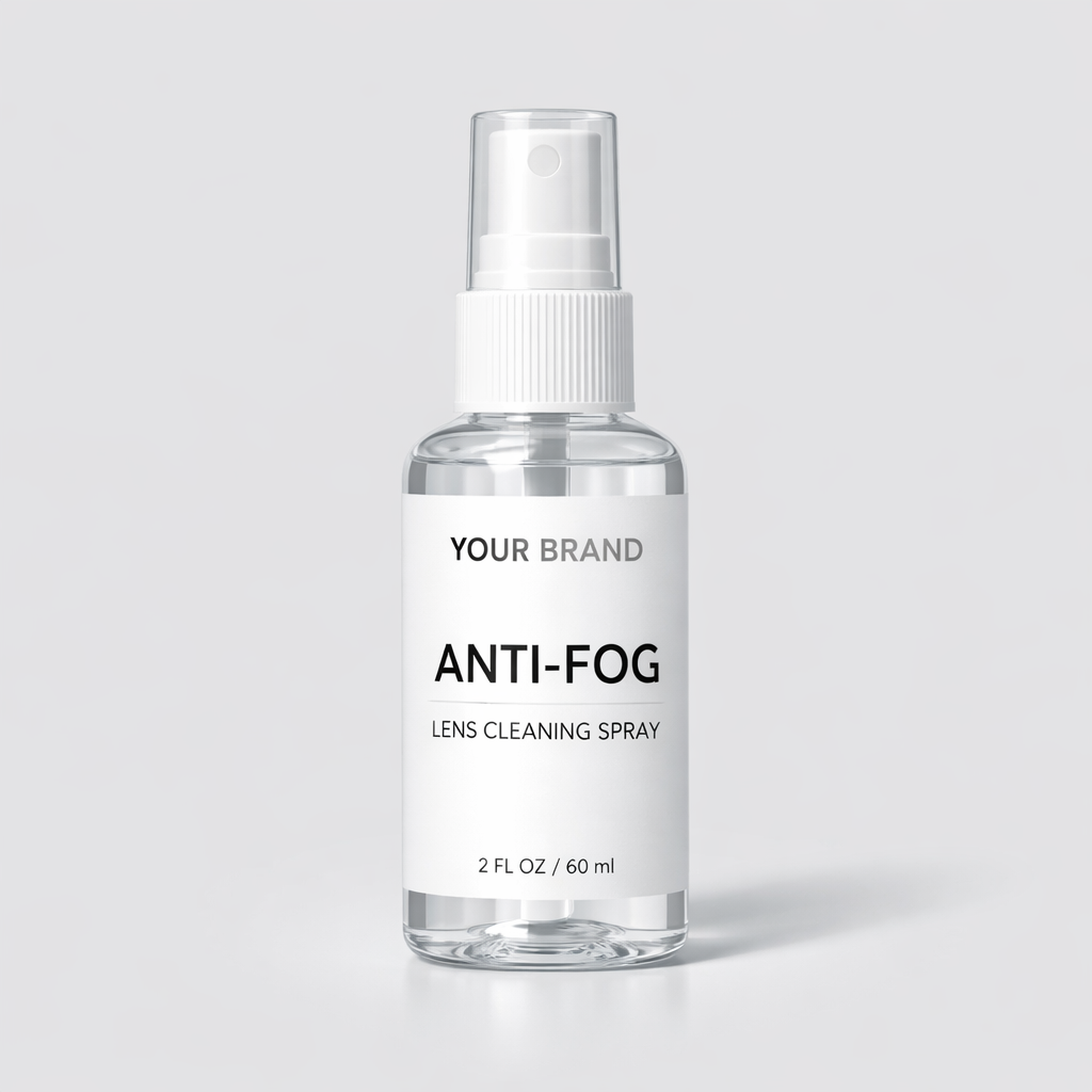 Anti-Fog Lens Cleaning Spray white label idea
