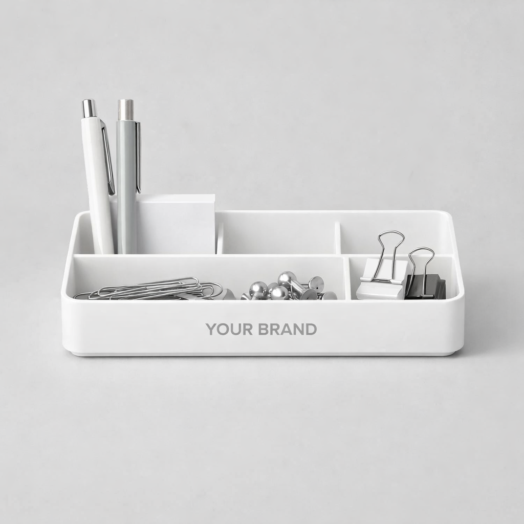 Mini Desktop Organizer Tray white label idea