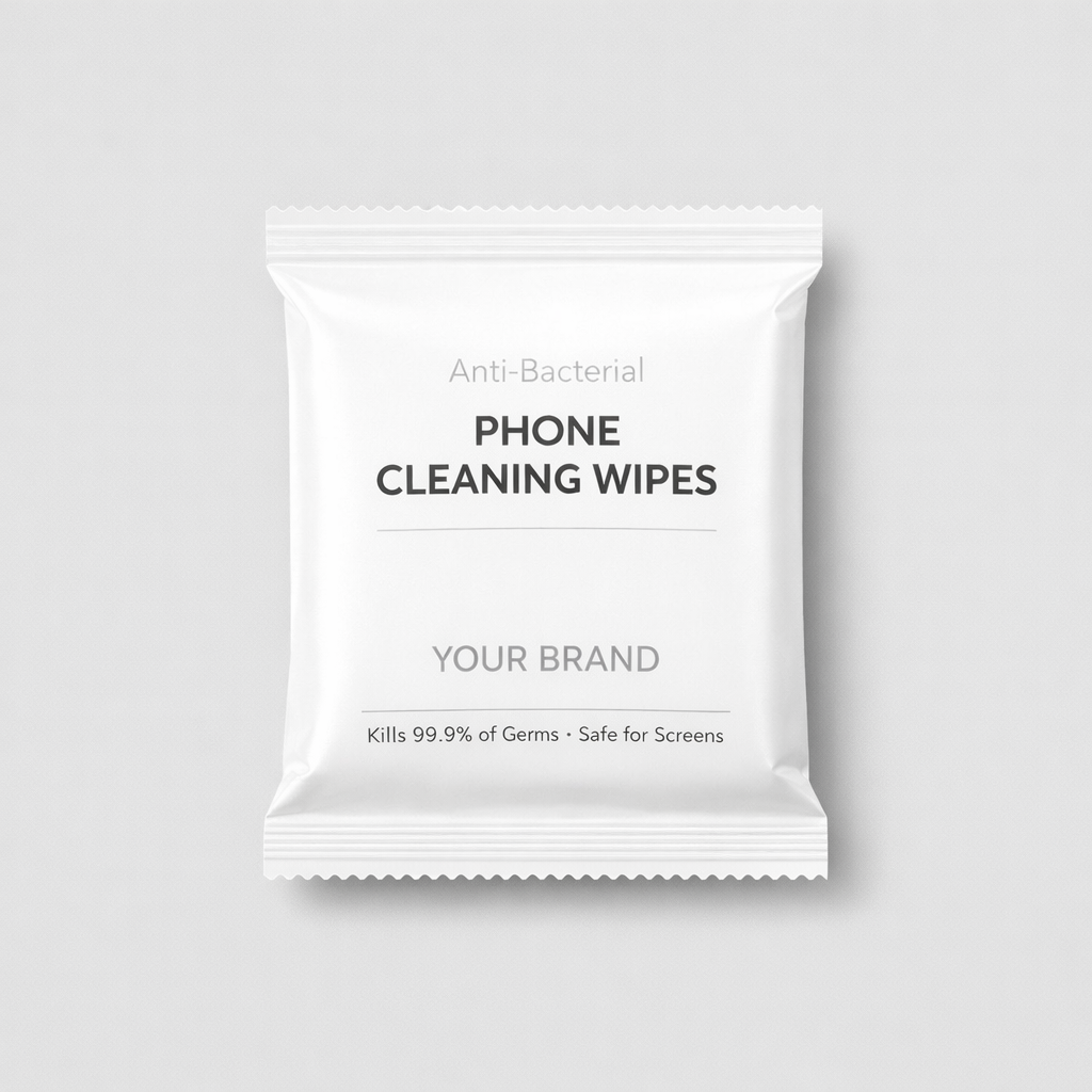 Anti-Bacterial Phone Cleaning Wipes white label idea