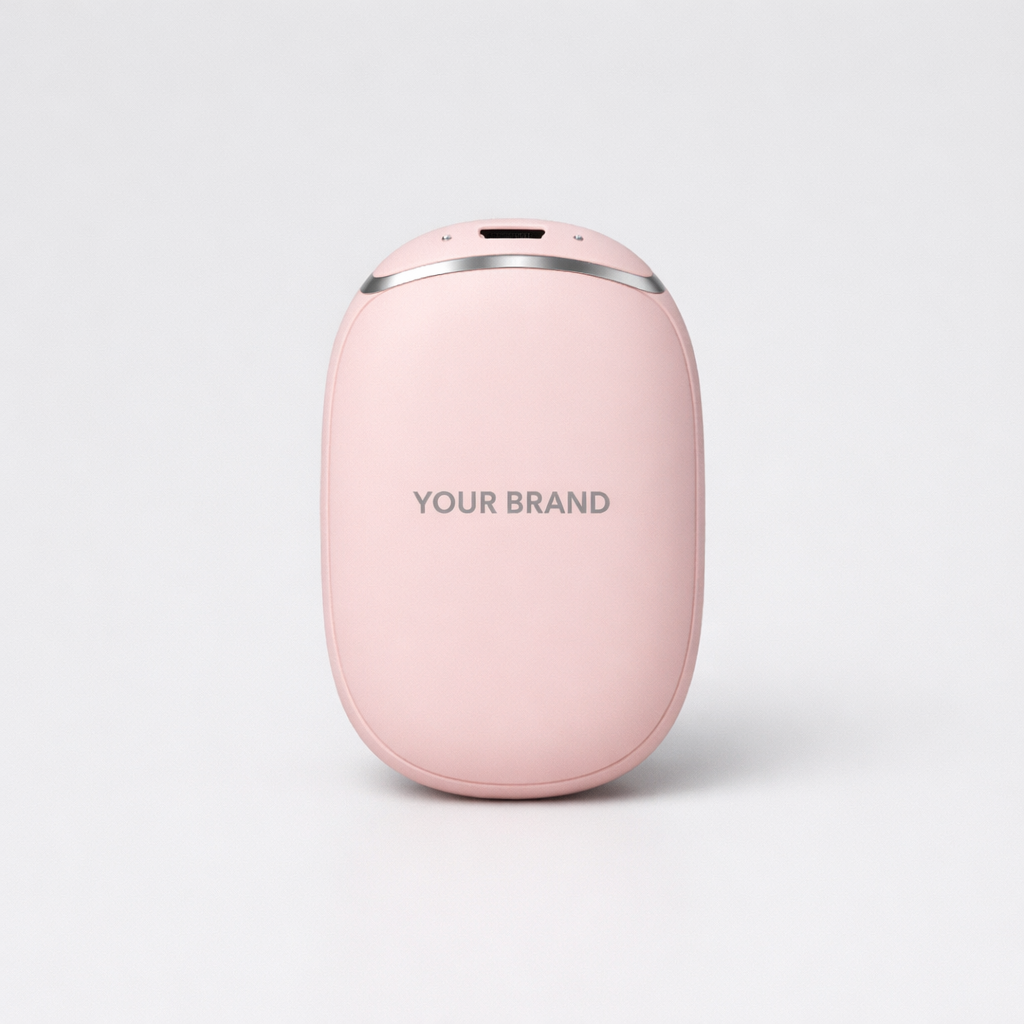 USB Rechargeable Mini Hand Warmer white label idea