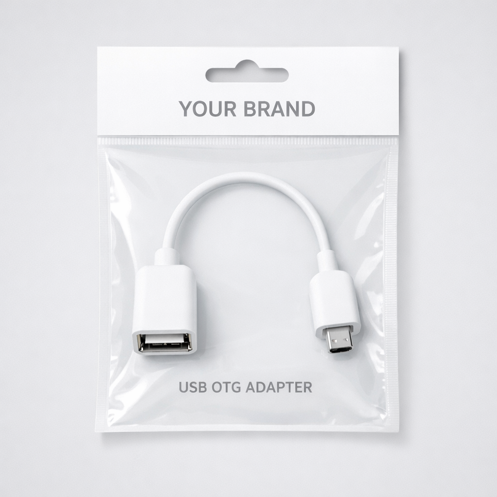 Universal USB OTG Adapter Cable white label idea
