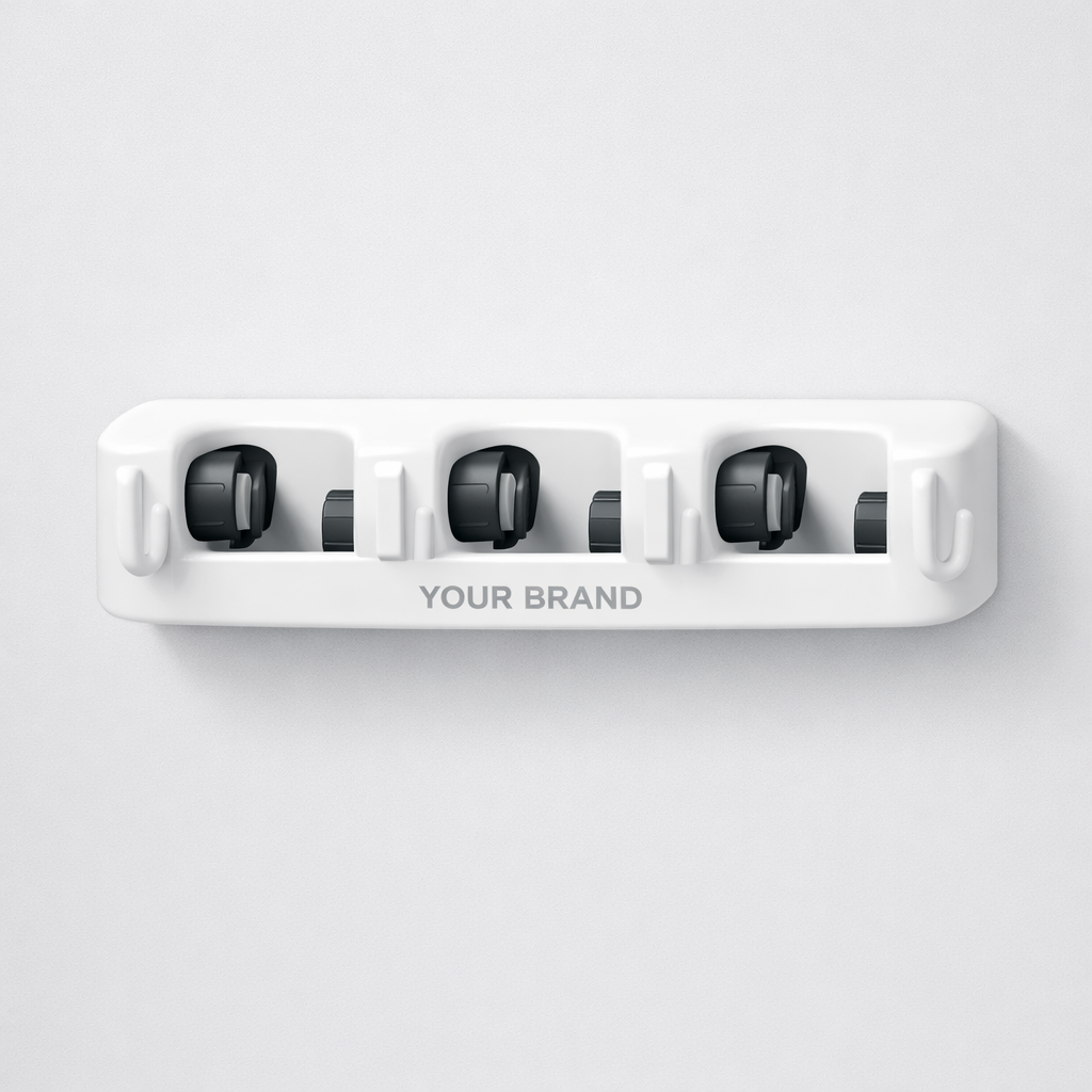 Wall-Mounted Mop and Broom Holder white label idea