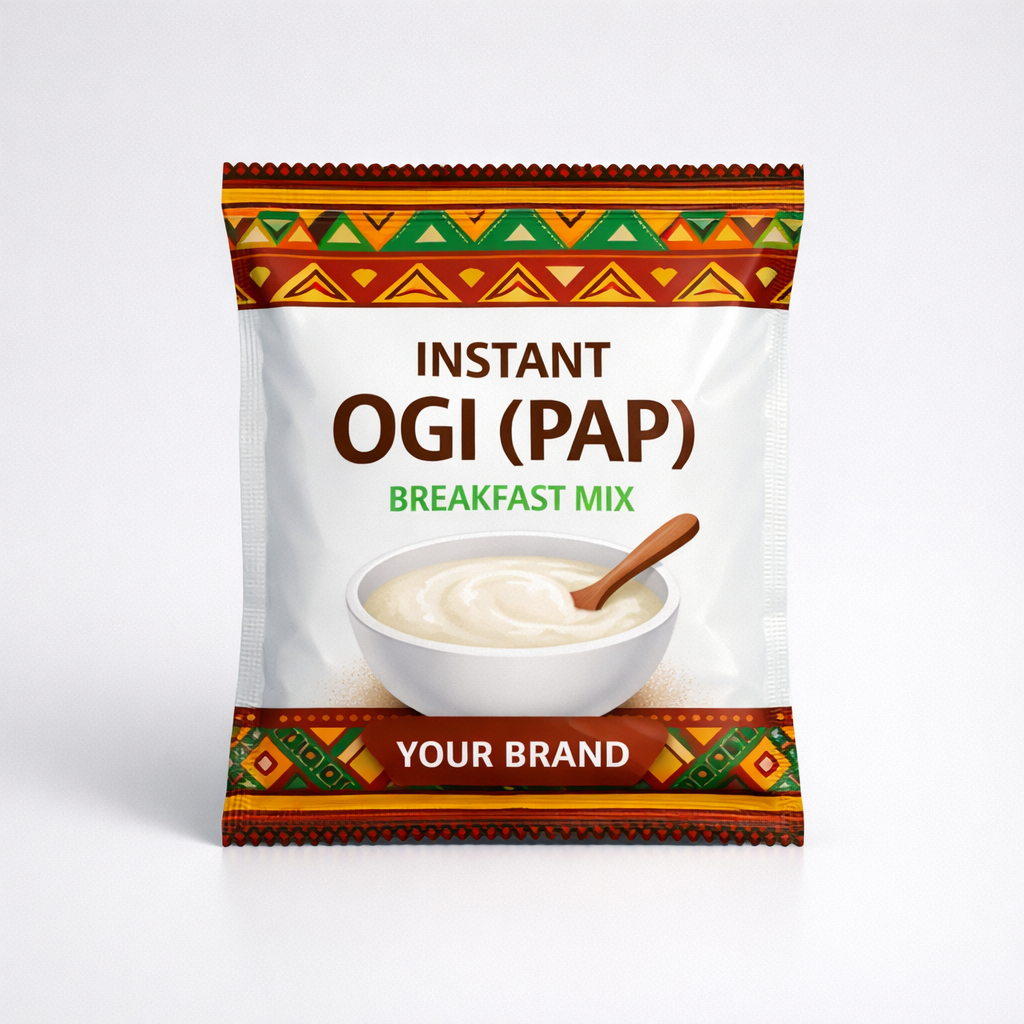 Instant Ogi (Pap) Breakfast Sachet white label idea