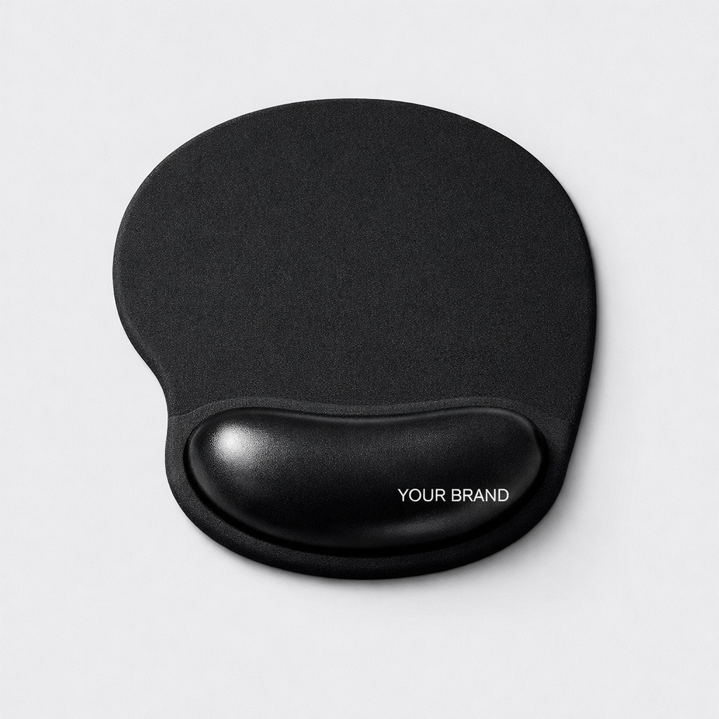 Ergonomic Gel Wrist Mouse Pad white label idea
