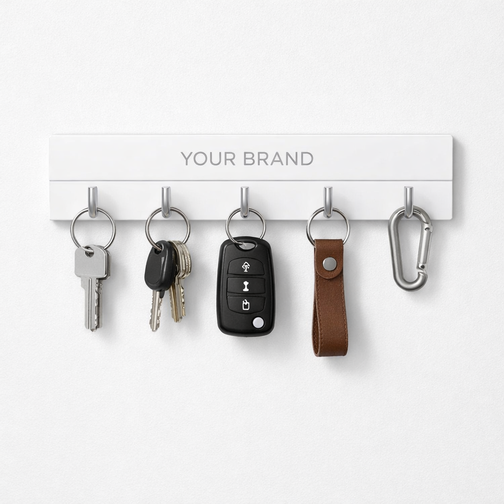 Wall-Mounted Key Holder Rack white label idea