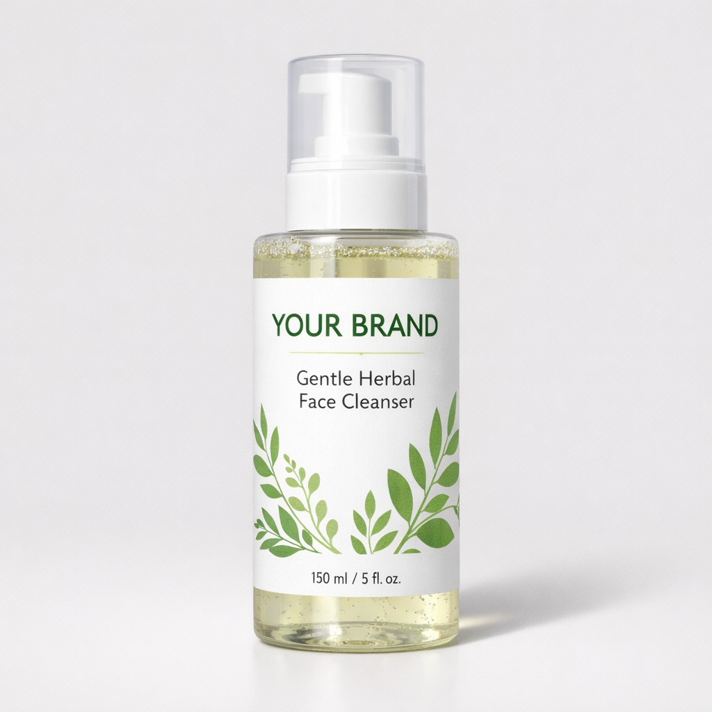 Gentle Herbal Face Cleanser white label idea