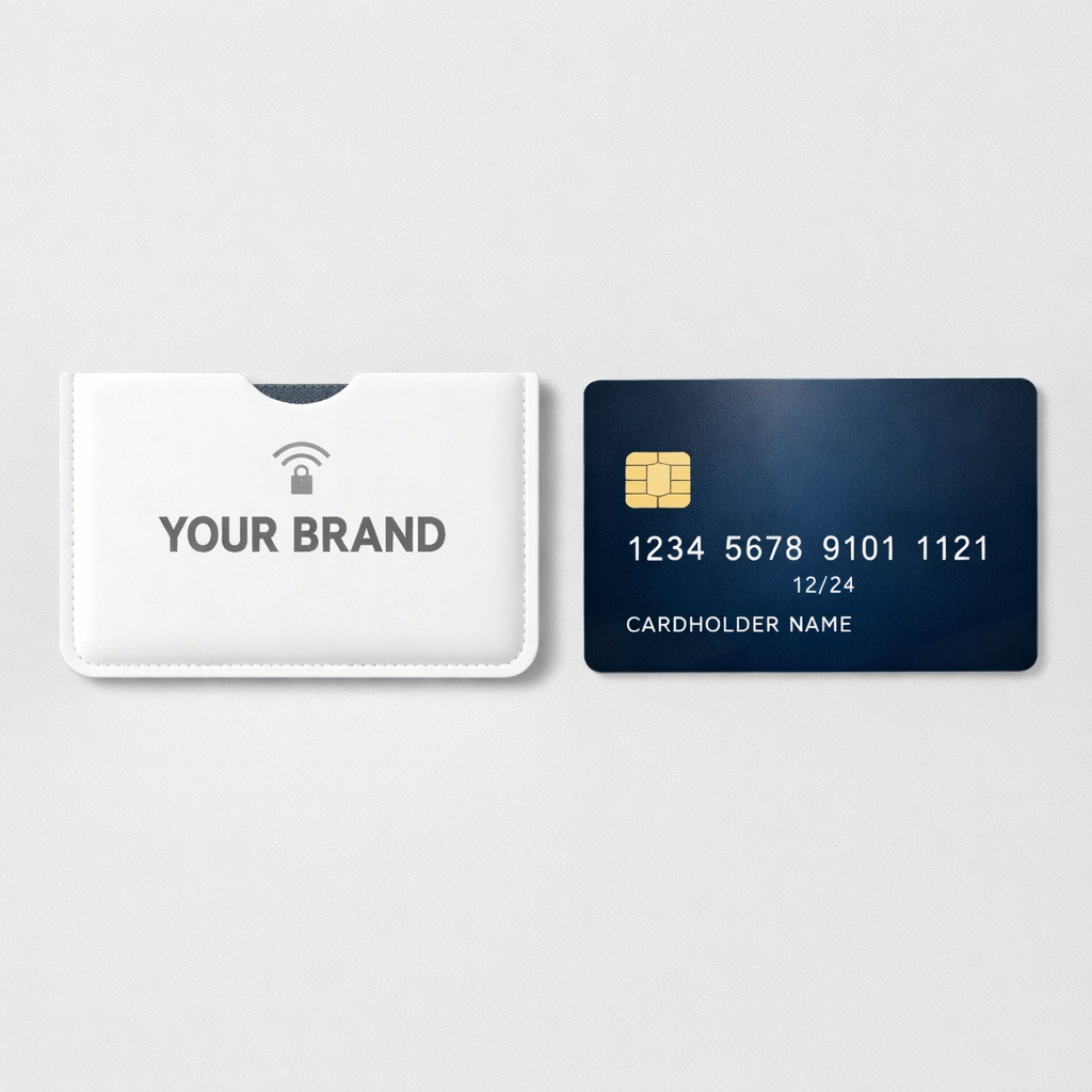 Portable RFID Card Shield Sleeve white label idea