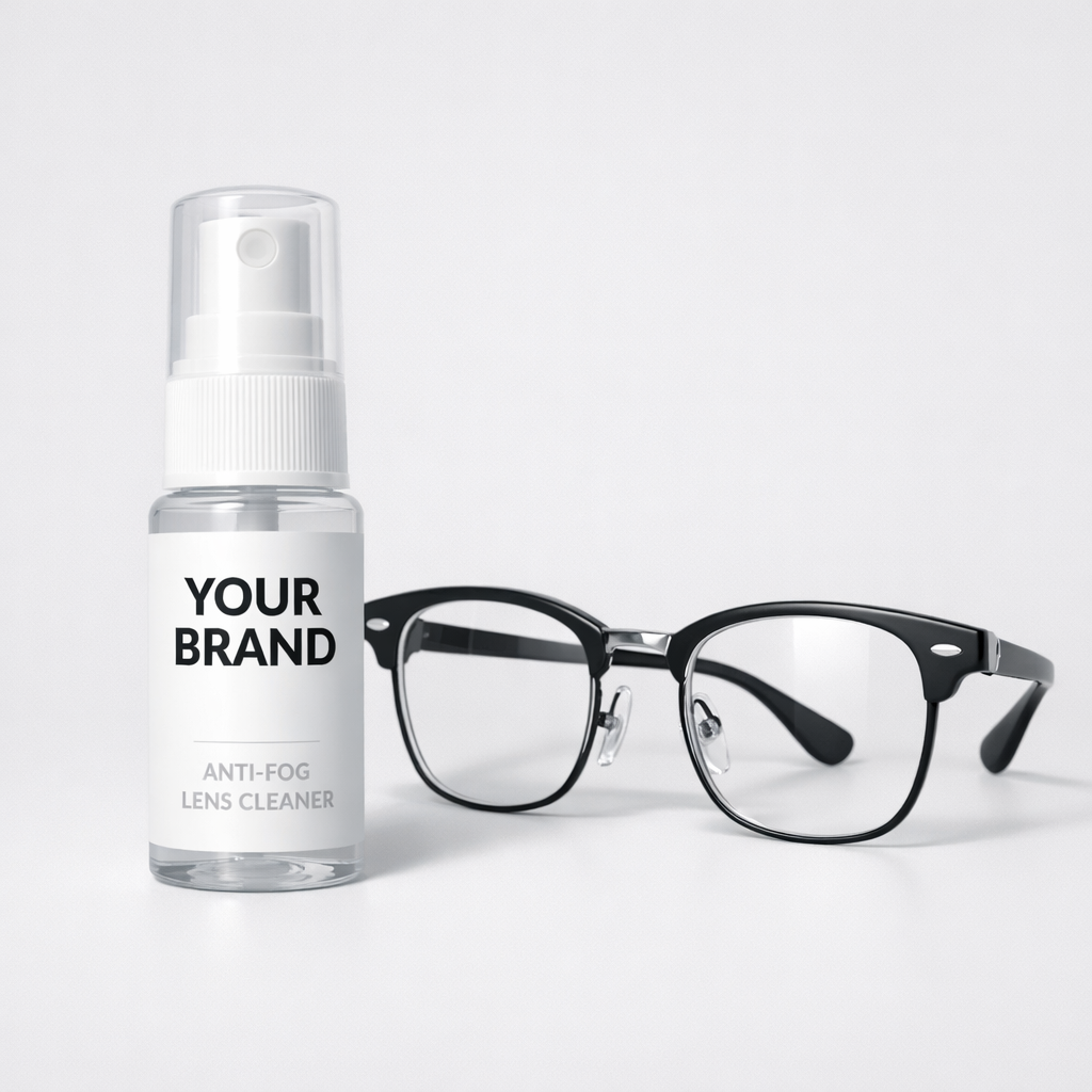 Portable Anti-Fog Lens Cleaning Spray white label idea