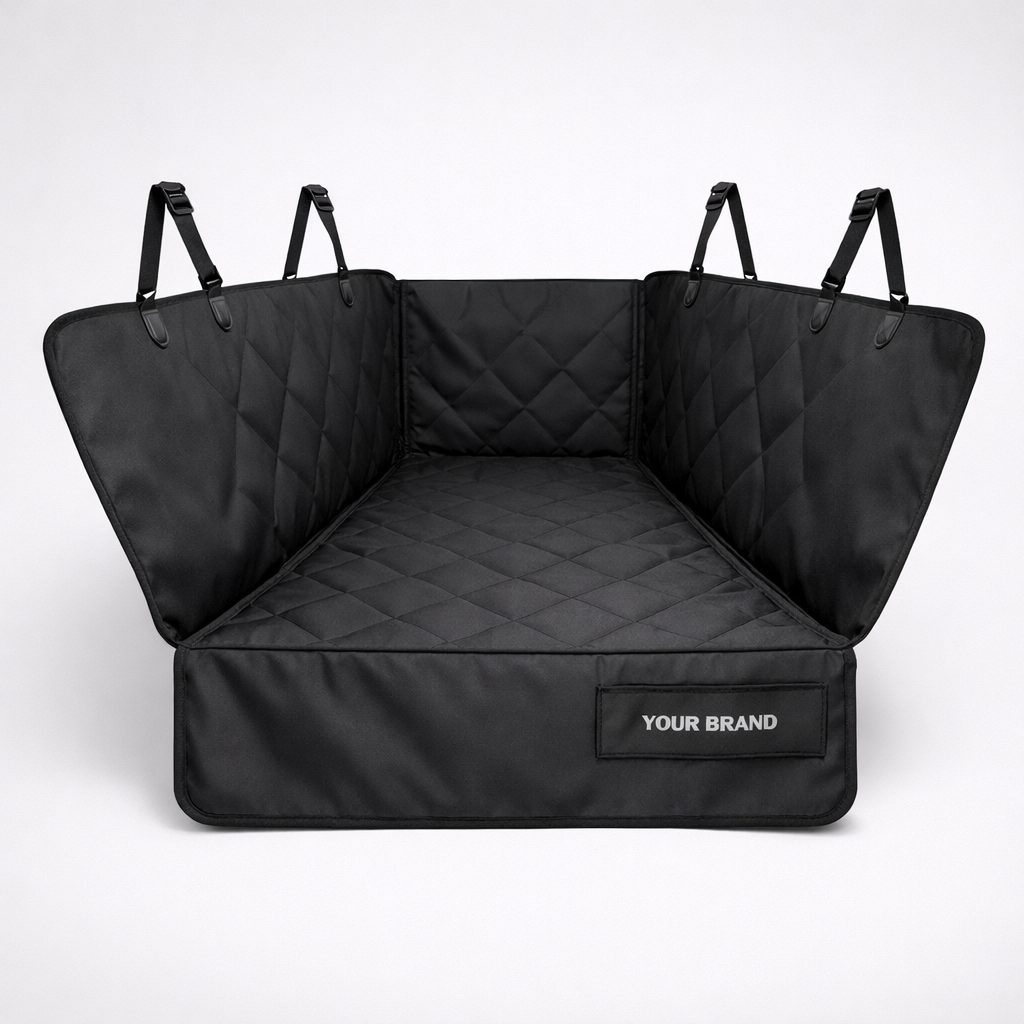 Waterproof Car Seat Cover (Hammock Style) white label idea