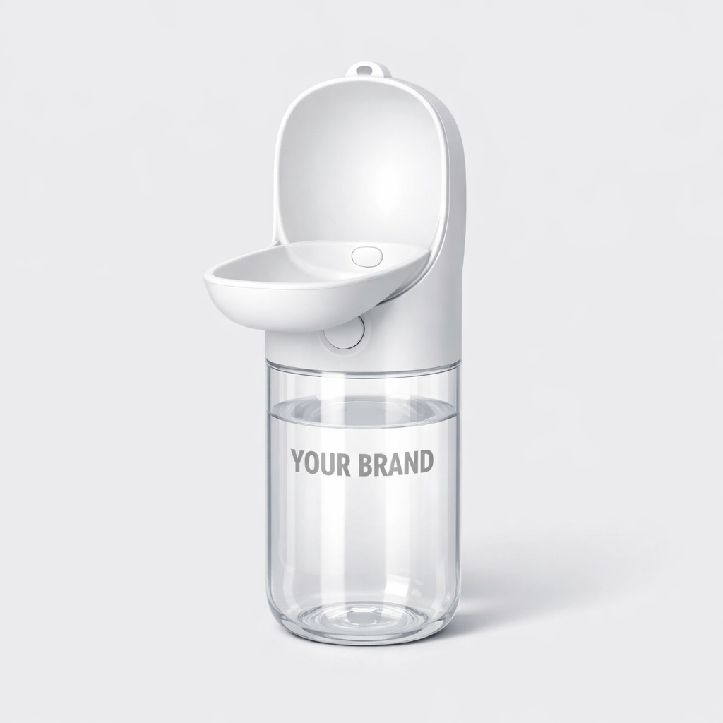 Portable Pet Water Bottle white label idea