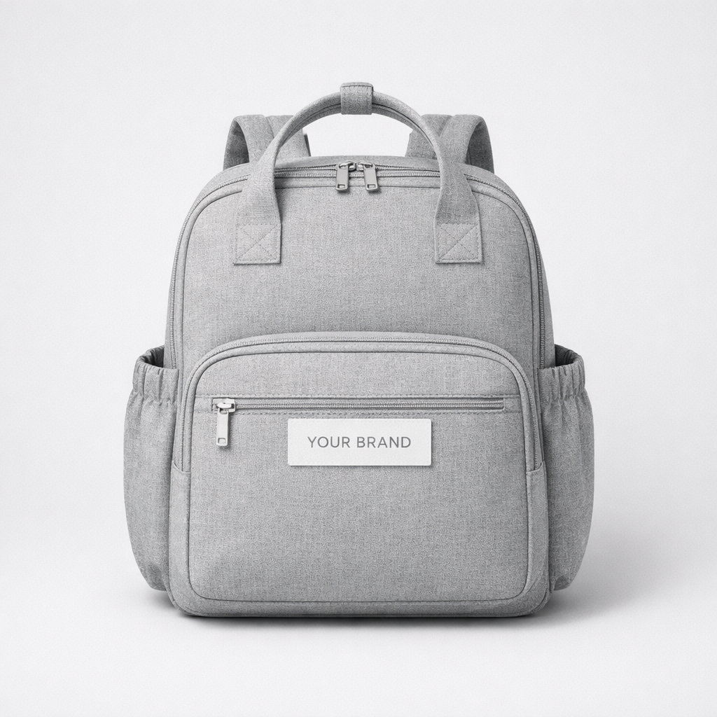 Diaper Bag Backpack white label idea