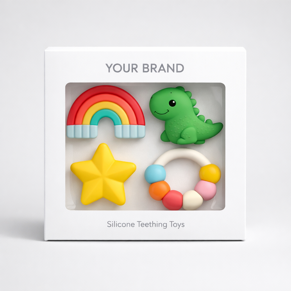 Silicone Teething Toys white label idea