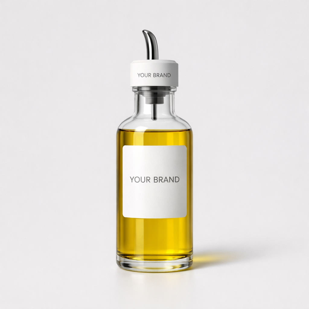 Glass Oil Dispenser Bottle white label idea