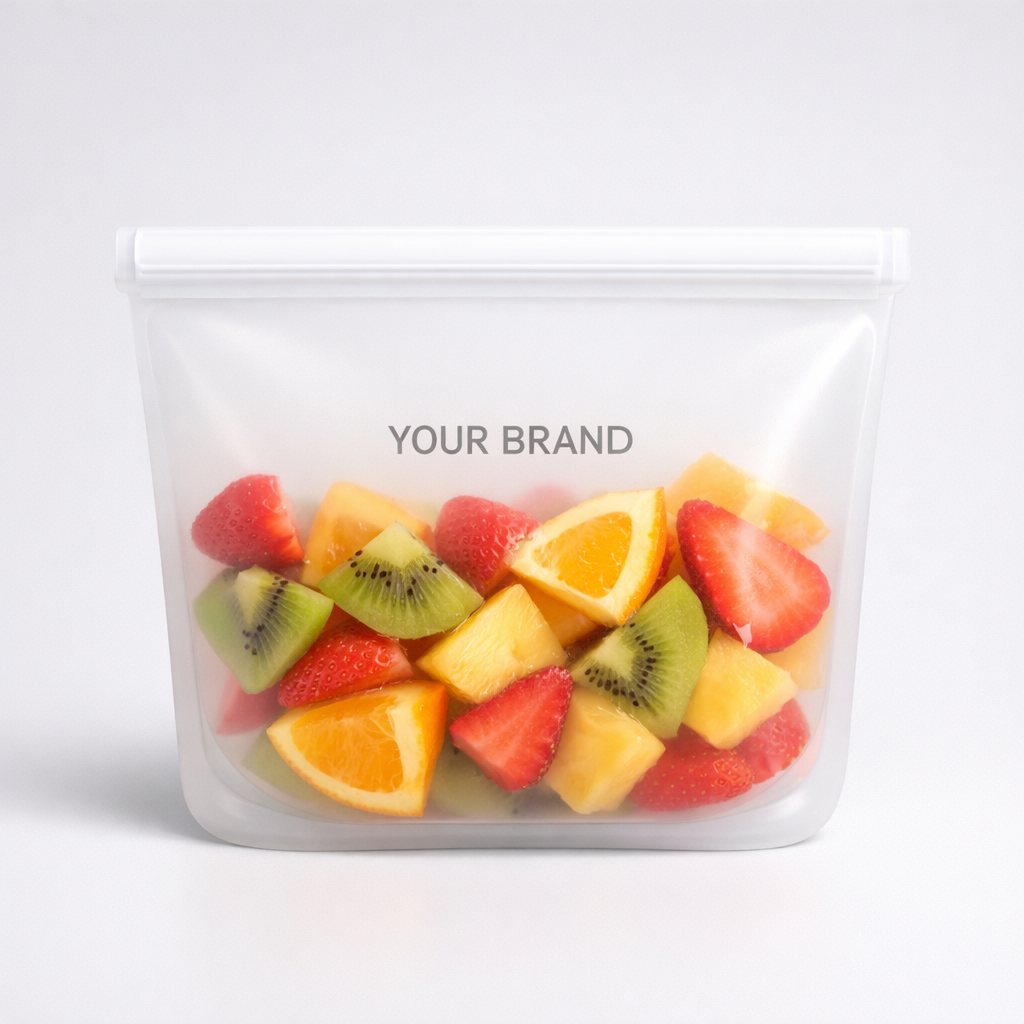 Reusable Silicone Food Bags white label idea