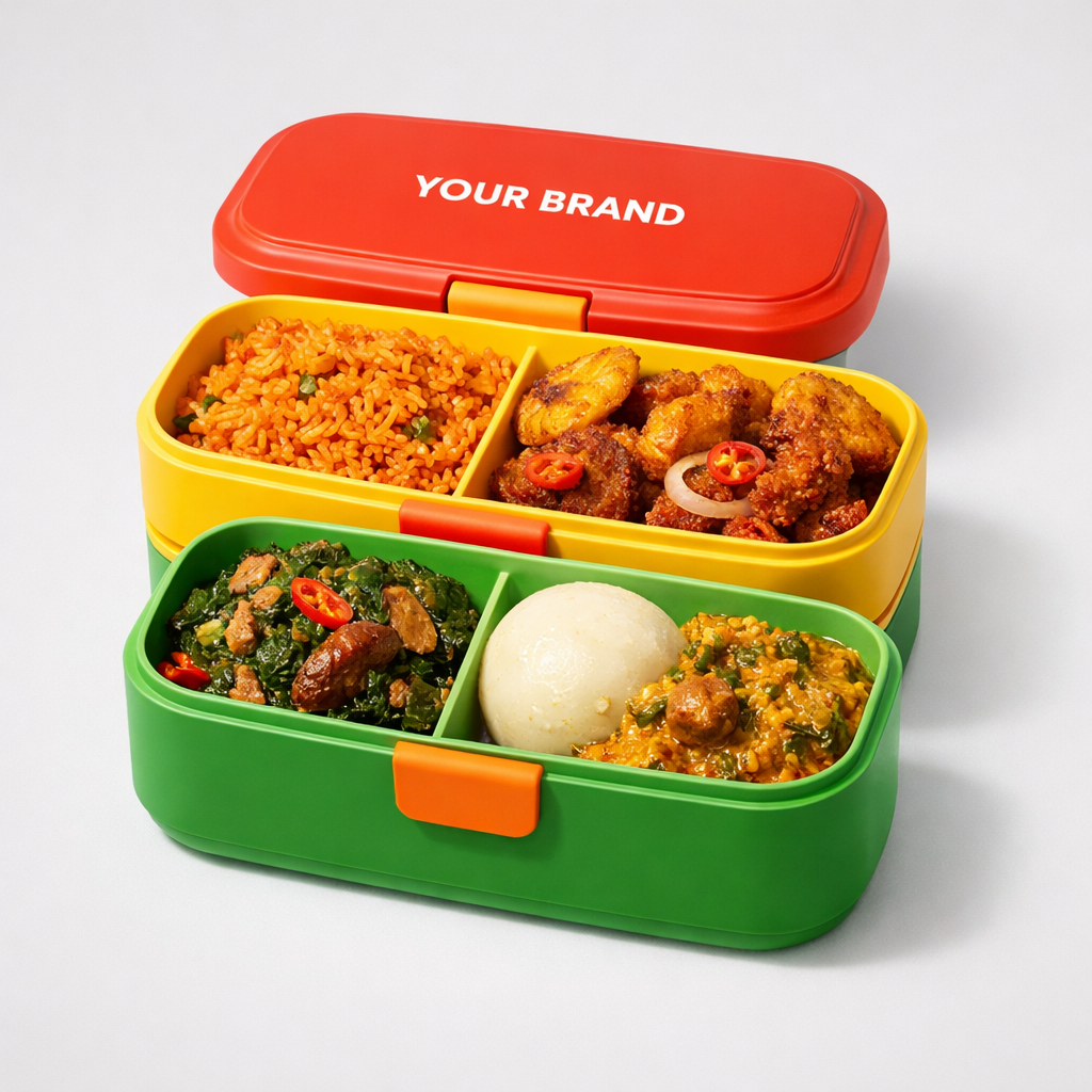 Bento Lunch Box (Stackable) white label idea