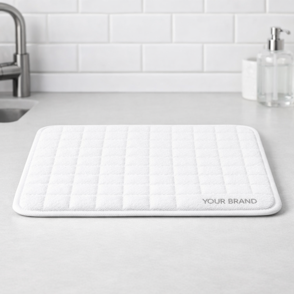 Microfiber Dish Drying Mat white label idea