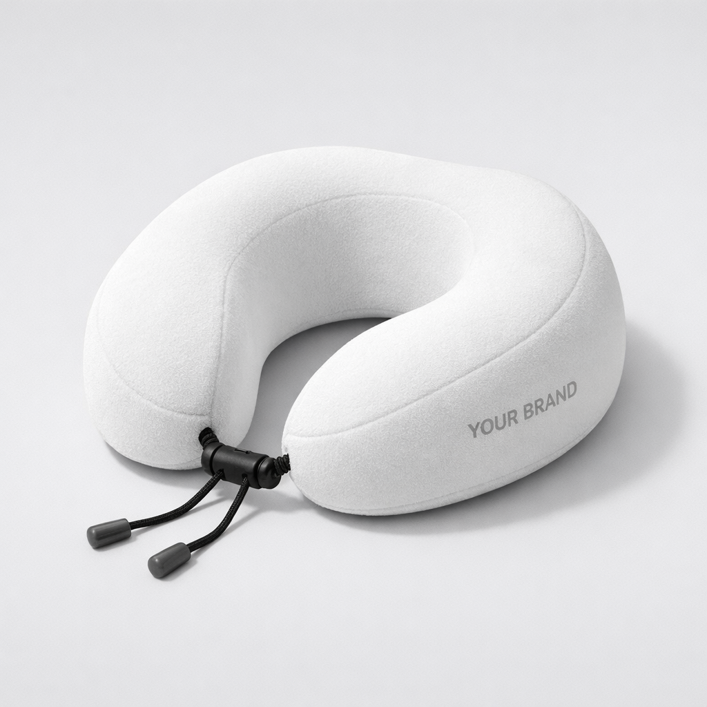 Memory Foam Neck Pillow white label idea