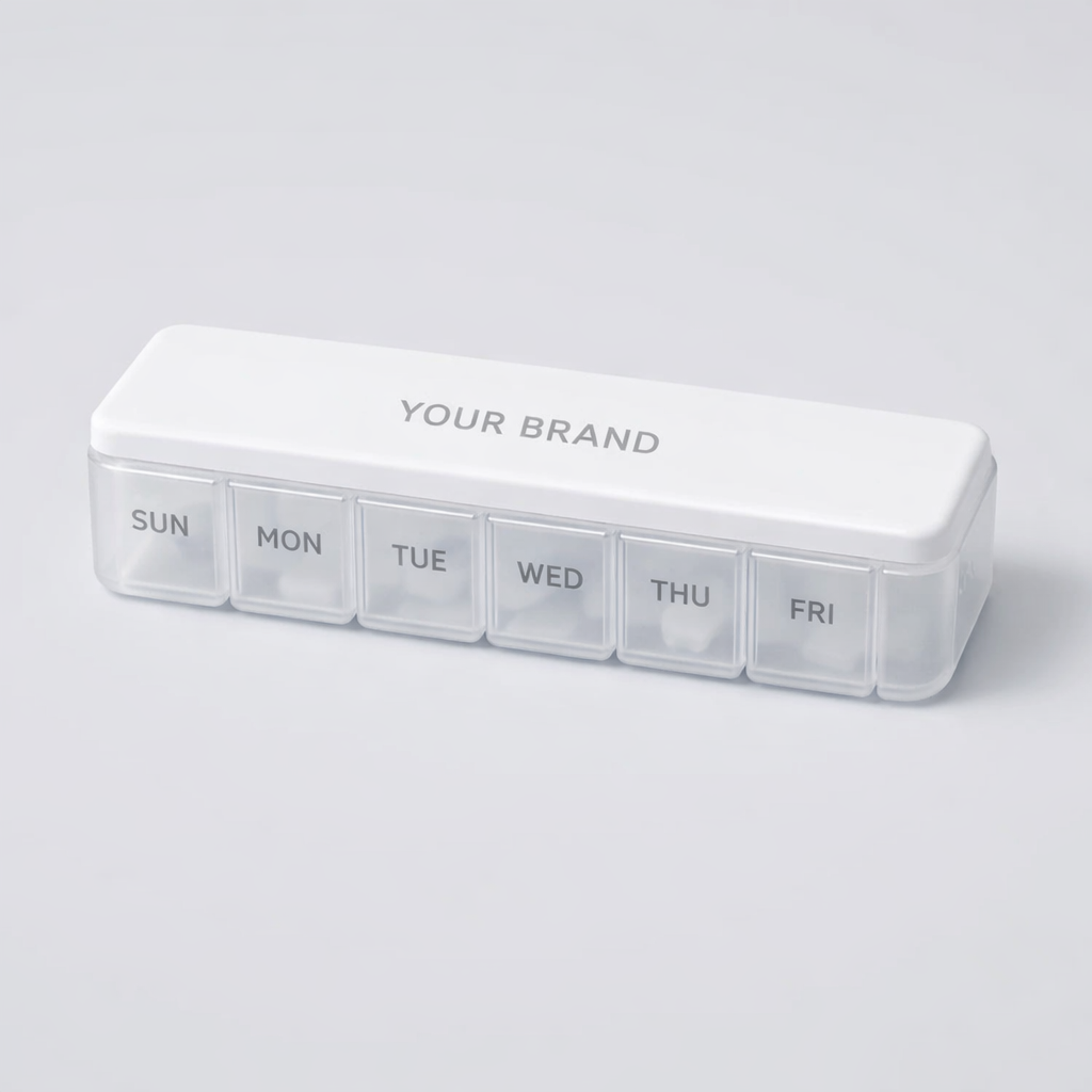 Travel Pill Organizer (Weekly) white label idea