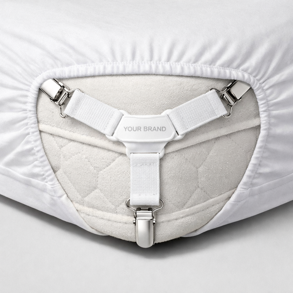 Bed Sheet Fasteners white label idea