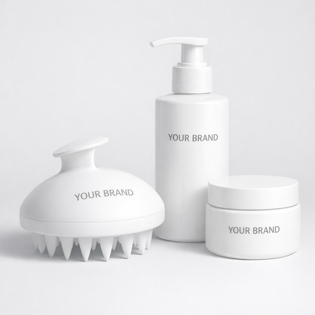 Silicone Scalp Massager white label idea