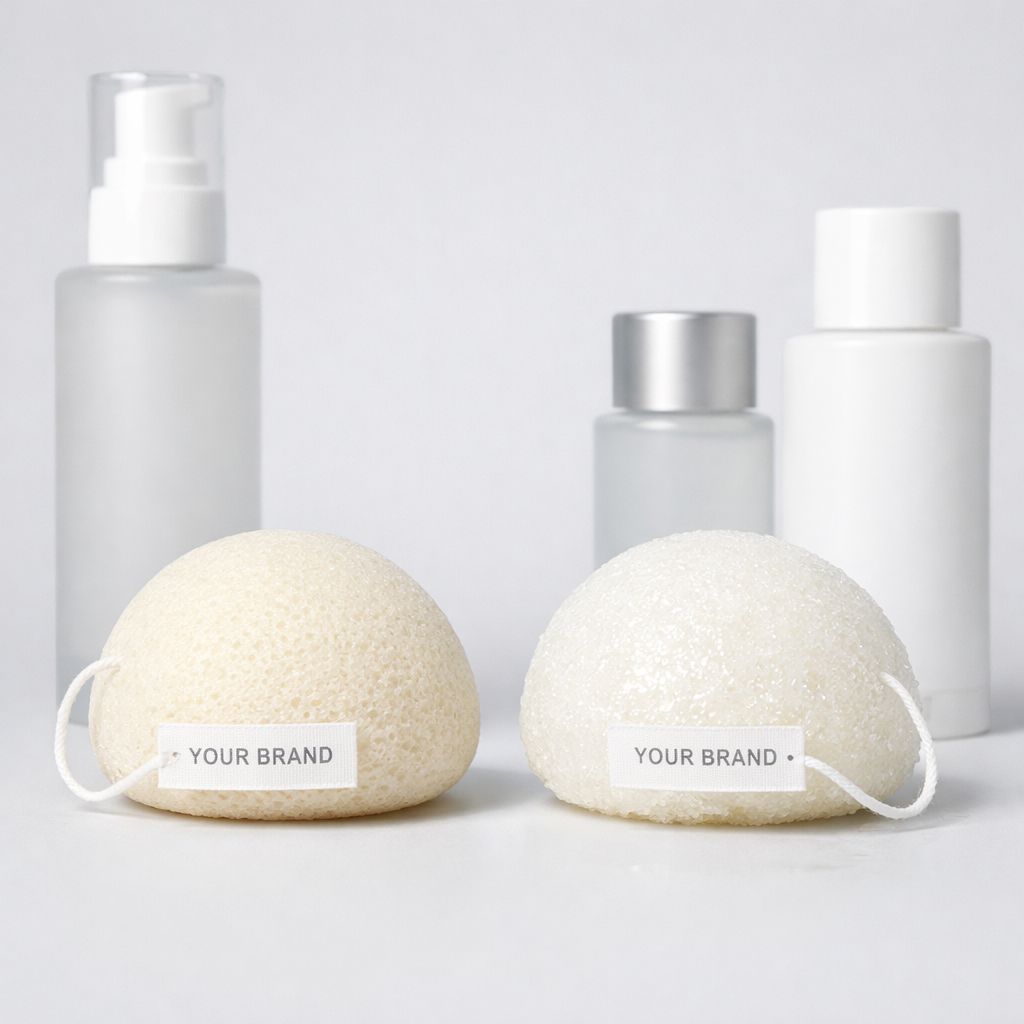 Konjac Facial Sponge white label idea